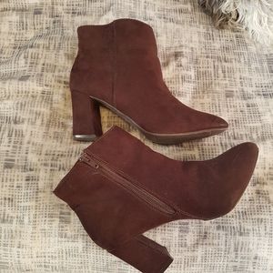 Brown Block Heels